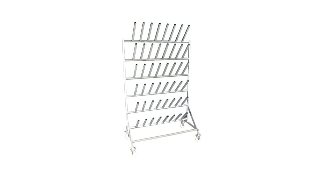 stainless steel boot rack
